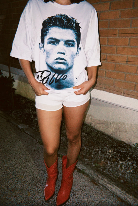 "EL ORIGEN DEL GOAT" Cristiano Ronaldo 2008  Retro Tee